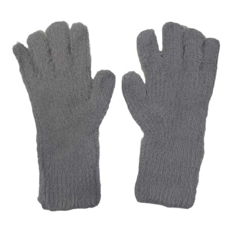 Grey Cashmere Gloves
