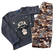 Grey & Brown Wild PJ