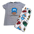 Grey and White Captain America PJ