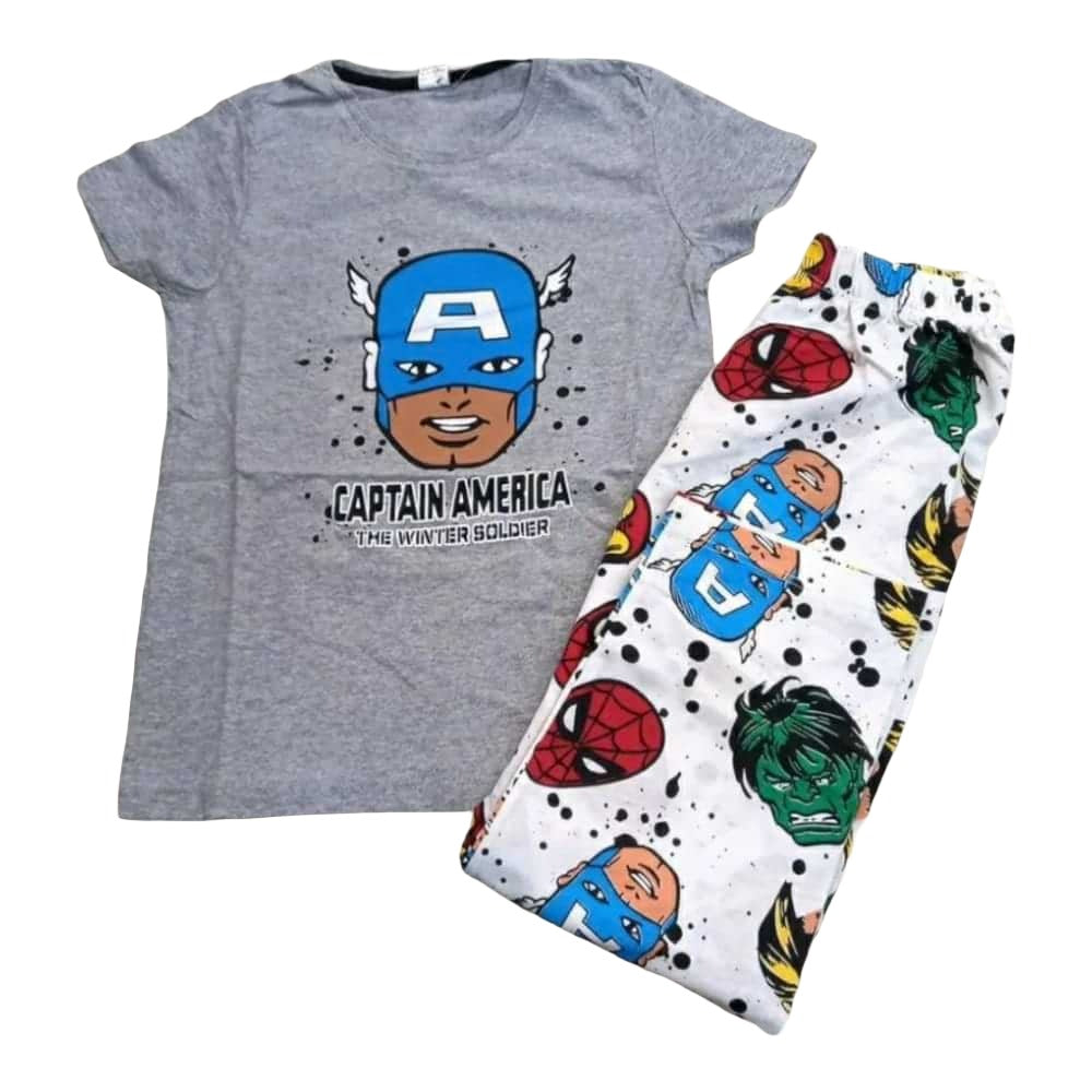 Captain online america pajamas