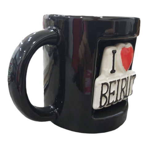 I Love Beirut Lebanon Mugs