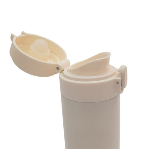 White Buckle Flask