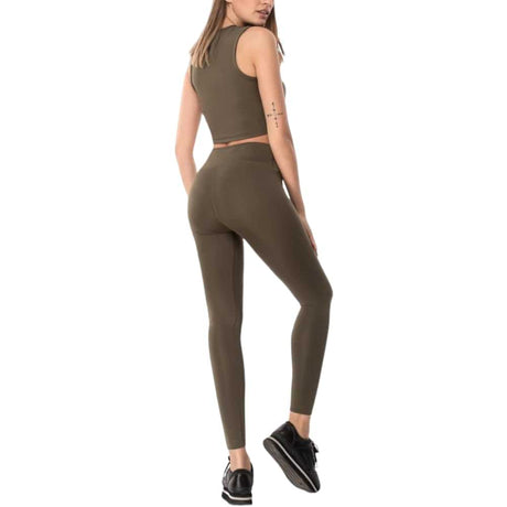 Khaki Simple SP11 Legging