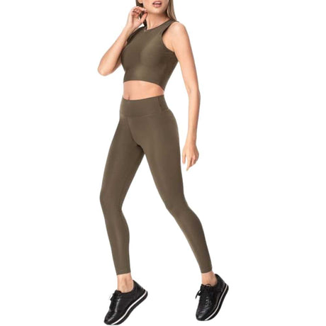 Khaki Simple SP11 Legging