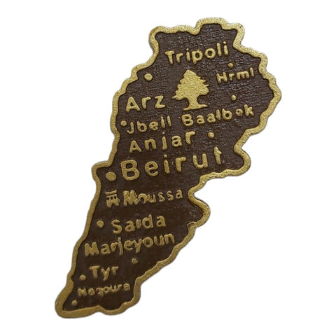 Lebanon Metal Magnet 7