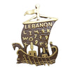 Lebanon Metal Magnet 5