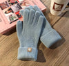 Light Blue Gloves