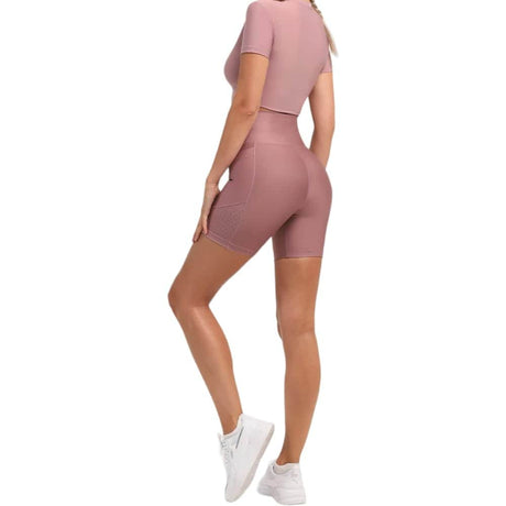 Light Pink Biker Short