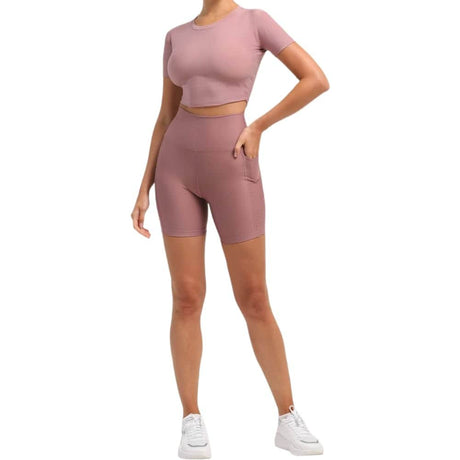 Light Pink Biker Short