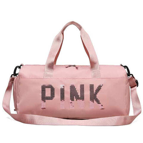 Light Pink  Pink Gym Bag For Women