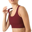 Maroon SP Sports Tank top for women