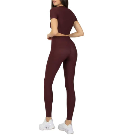 Maroon Simple SP11 Legging