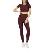 Maroon Simple SP11 Legging