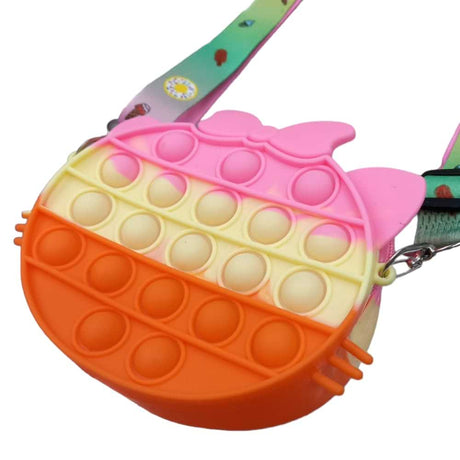 Orange Cat Ear Bag 