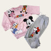 Pink And Grey Mickey & Friends Jogging Set 3