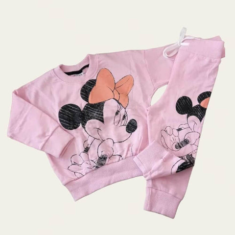 Pink Minnie-Mouse Jogging Set 3