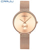 Rose Gold Crrju Watches