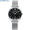 Silver Black Crrju 5 Watches