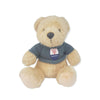 teddy bear plush wearig a Maserati knitted shirt