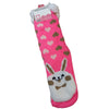 Pink Fluffy Bunny Socks for women