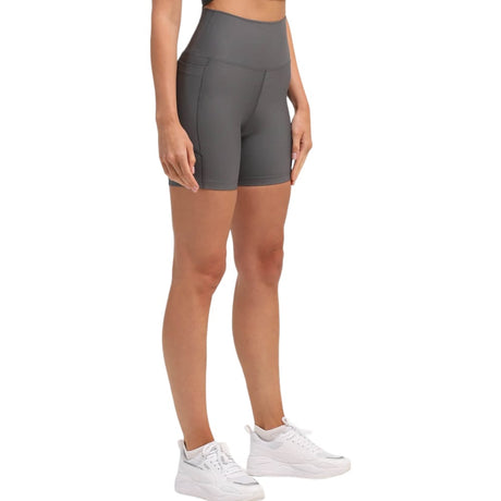 Dark Grey Biker Short