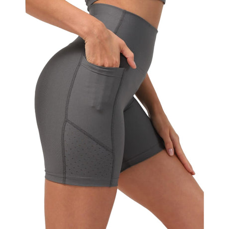 Dark Grey Biker Short