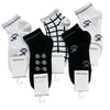 Cute Black and White Cat Socks Set