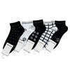 Cute Black and White Cat Socks Set