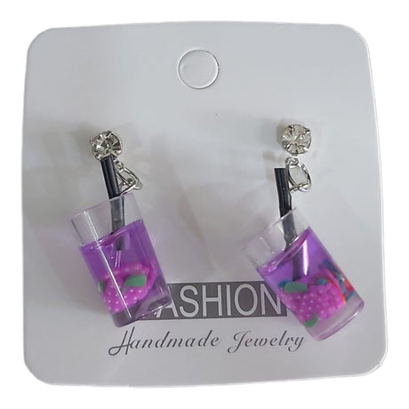 Fruit Cup Stud Earrings