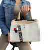 white Love Leather Bag S-60