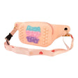 salmon belt bag