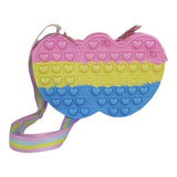 Pink Yellow Blue I Love You Bag