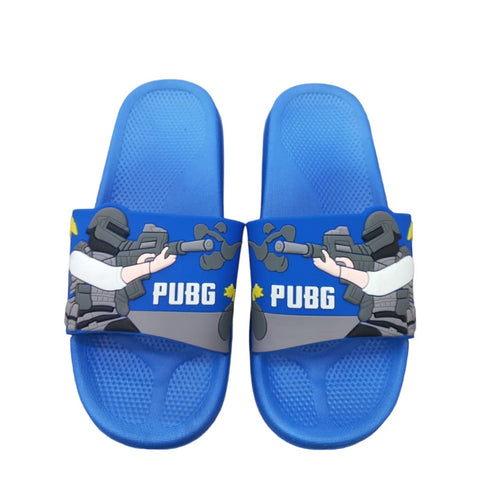 Blue Pubg Slippers