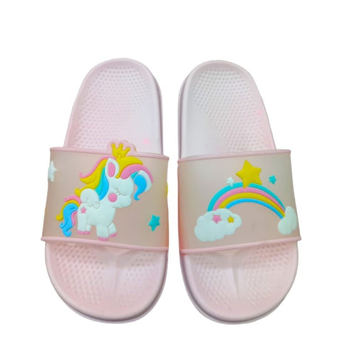 PINK Unicorn Slippers