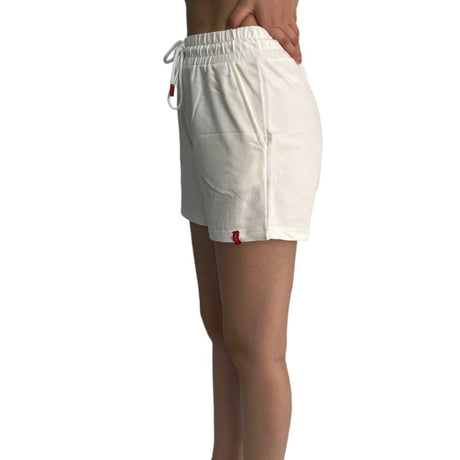 White SP Cotton Shorts