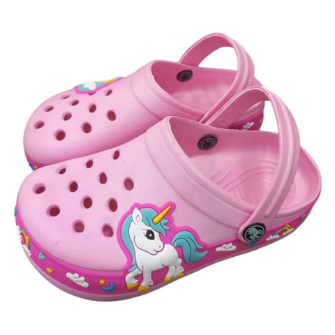 pink Unicorn Crocs